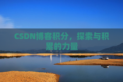 CSDN博客积分,探索与积累的力量
